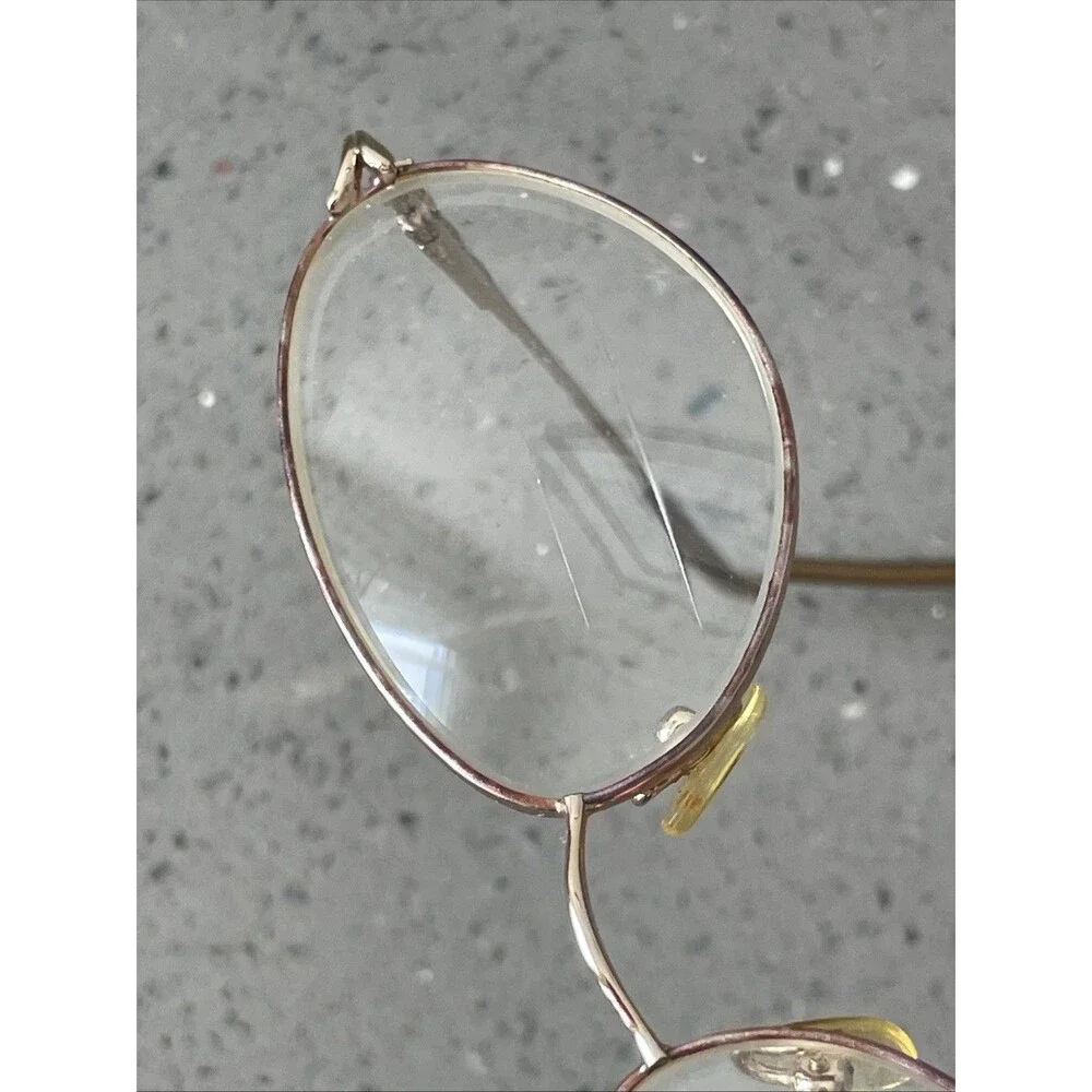 Lawrence Eyewear Eyeglasses Frames ONLY IM596 Coral 51-17-130 Pink/Gold Italy